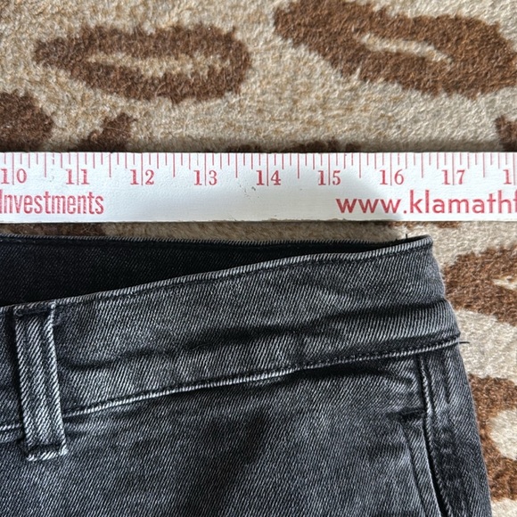 Current/Elliott 'The Wide Leg' jeans Women’s 30 black wash Carpenter pants - Picture 8 of 11